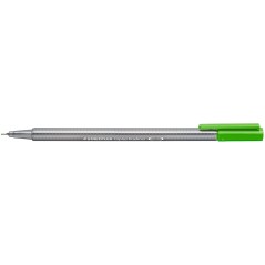 ✅ LOT de 10 Staedtler Triplus Fineliner 334 Stylo Fineliner - Ligne 0,3 mm - Encre à Base d'Eau - Couleur Vert en stock