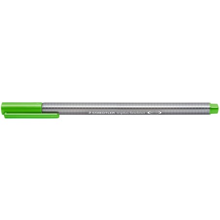Fineliner Staedtler Triplus 334 Vert Clair 0,3 mm - Lot de 10