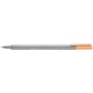 Fineliner Staedtler Triplus 334 - Lot de 10 - Orange clair 0,3 mm