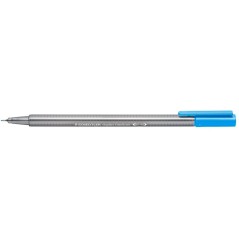 ✅ LOT de 10 Staedtler Triplus Fineliner 334 Stylo Fineliner - Ligne 0,3 mm - Encre à base d'eau - Couleur bleu en stock