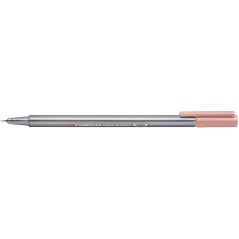 ✅ LOT de 10 Staedtler Triplus Fineliner 334 Stylo Fineliner - Ligne 0,3 mm - Encre à base d'eau - Couleur rose en stock