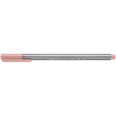 Fineliner Staedtler Triplus 334 - Lot de 10 - Rose antique 0,3 mm