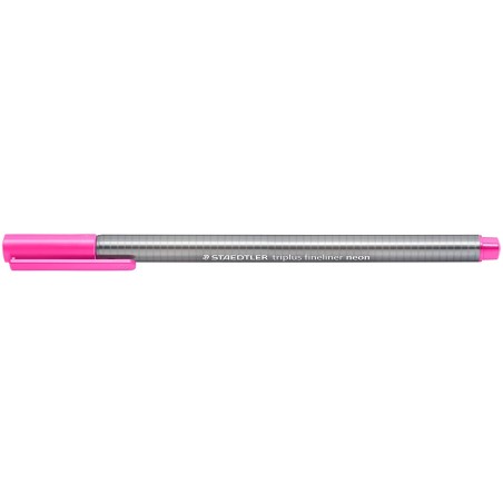 Fineliner Staedtler Triplus 334 - Lot de 10 - Rose fluo 0,3 mm