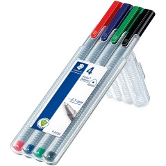 Stylos fineliner | Staedtler - lot de 4