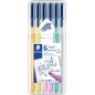 Staedtler TriplusColor323 Lot de 6 marqueurs
