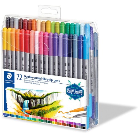 Staedtler 3200 Lot de 72 marqueurs