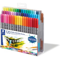 Staedtler 3200 Lot de 120 marqueurs