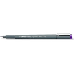 ✅ LOT de 10 Staedtler Pigment Liner 308 Marqueur calibré - Course 0,3 mm - Séchage rapide - Couleur violette c en stock