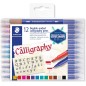 Stylos calligraphie Staedtler 3005 - Lot de 12 papeterie