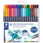 Staedtler 3001 Lot de 36 marqueurs aquarelle