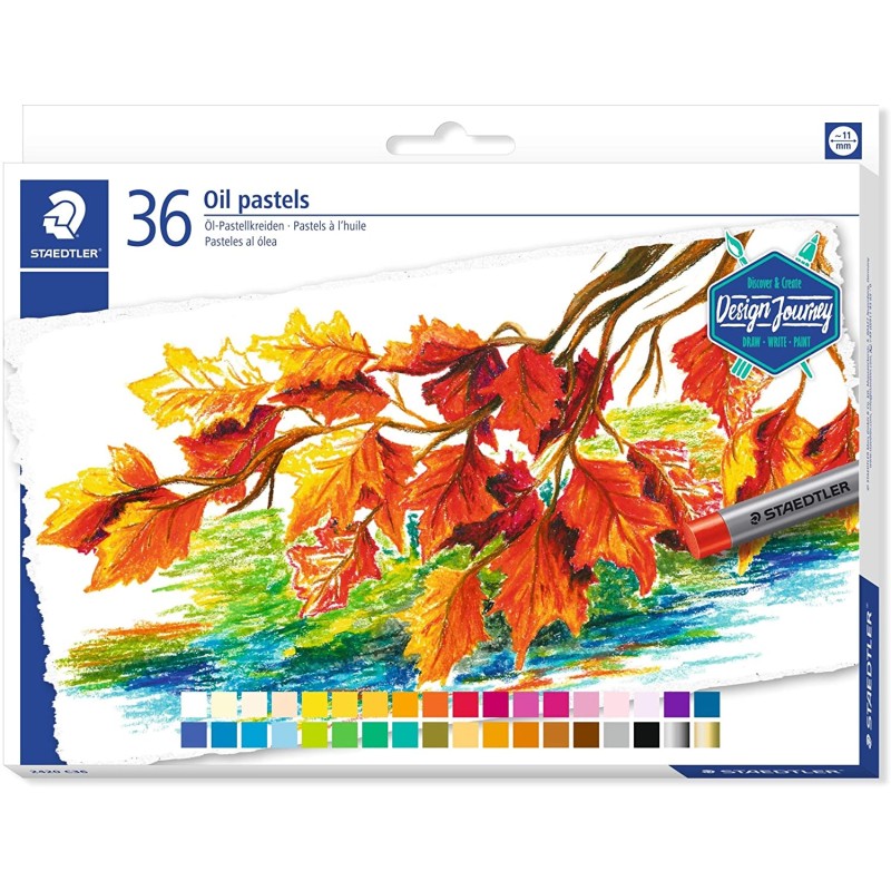 Staedtler Oil Pastels 36 Couleurs Lumineuses Staedtler Oil Pastels 36 Couleurs Lumineuses