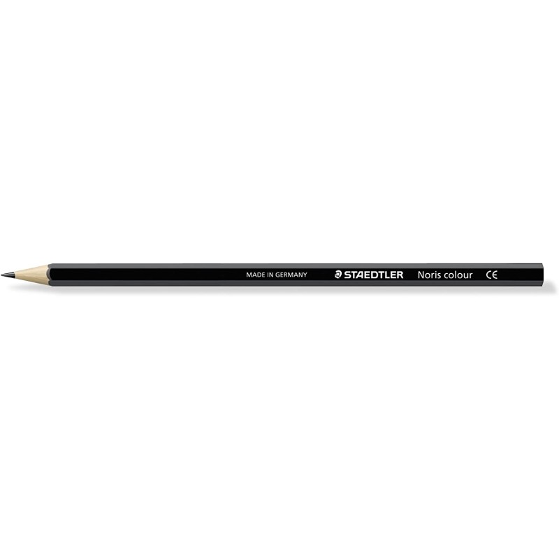 12 Staedtler Noris Color 185 Crayons Noir