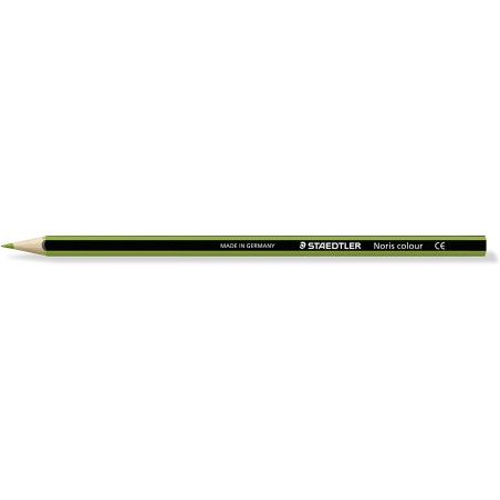 ✅ Staedtler Noris Color 185 lot de 12 Crayons Vert clair couleur en stock