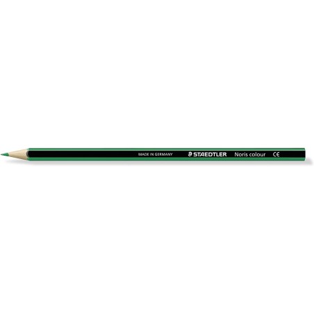 ✅ 12 Staedtler Noris Color 185 Crayons Vert couleur en stock