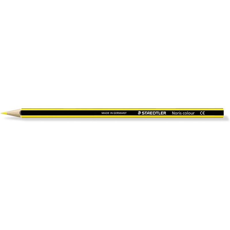 12 Staedtler Noris Color 185 Crayons Jaune clair