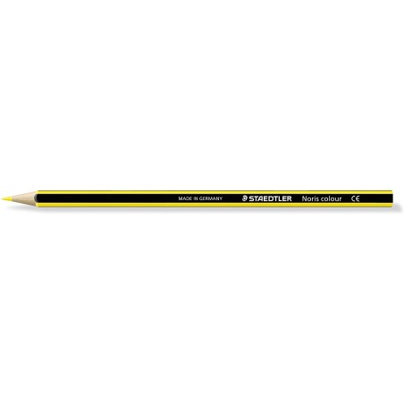 ✅ 12 Staedtler Noris Color 185 Crayons Jaune clair couleur en stock