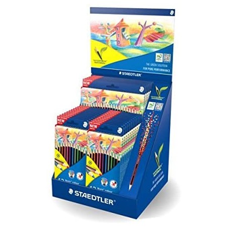 ✅ Staedtler Noris Color 185 Présentoir 20 étuis couleur en stock