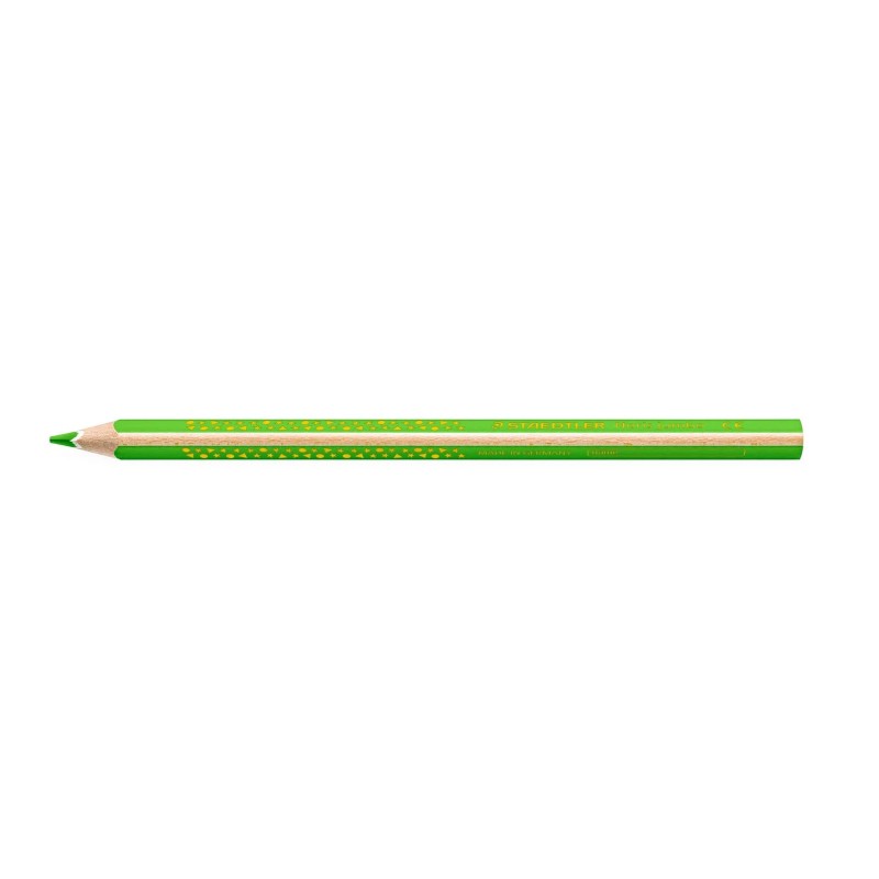 Staedtler Jumbo Noris 128 lot de 12 Crayons Vert clair
