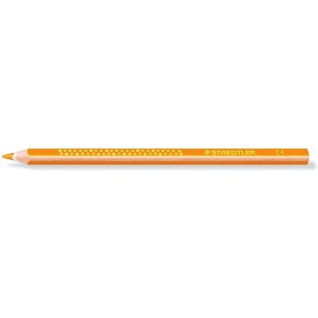 ✅ Staedtler Jumbo Noris 128 lot de 12 Crayons Orange couleur en stock