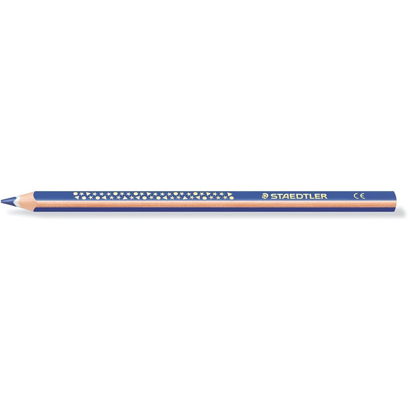 Staedtler Jumbo Noris 128 lot de 12 Crayons Bleus
