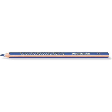✅ Staedtler Jumbo Noris 128 lot de 12 Crayons Bleus couleur en stock