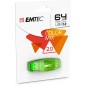 Emtec C410 Color Mix - clé USB 64 Go - USB 2.0
