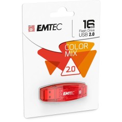 Emtec C410 Color Mix - clé USB 16 Go - USB 2.0