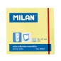LOT de 10 Bloc Milan de 100 Notes Autocollantes - Amovibles - 76mm x 76mm - Couleur Jaune Clair LOT de 10 Bloc Milan de 100 Notes Autocollantes - Amovibles - 76mm x 76mm - Couleur Jaune Clair