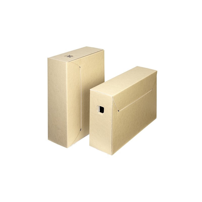 Fellowes Loeffs Lot de 50 boîtes d'archives ultimes - 30 ans sans acide - Couleur marron