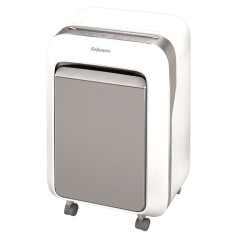 ✅ Fellowes LX211 Destructeur de papier manuel Micro-Cut - Détruit jusqu'à 15 feuilles - 23L - Blanc couleur en stock