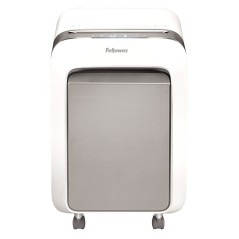 Fellowes LX211 Destructeur de papier manuel Micro-Cut - Détruit jusqu'à 15 feuilles - 23L - Blanc