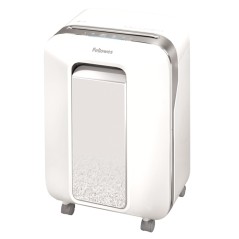 ✅ Fellowes LX201 Destructeur de papier manuel Micro-Cut - Détruit jusqu'à 12 feuilles - 22L - Blanc couleur en stock