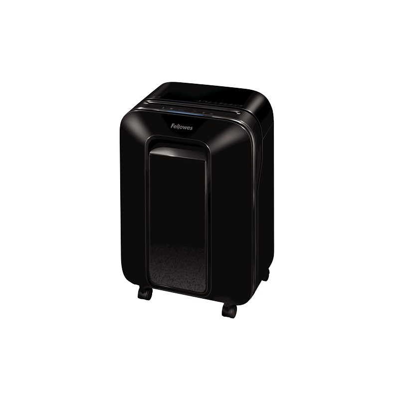 Fellowes LX201 Destructeur de papier manuel Micro-Cut - Détruit jusqu'à 12 feuilles - 22L - Couleur noire