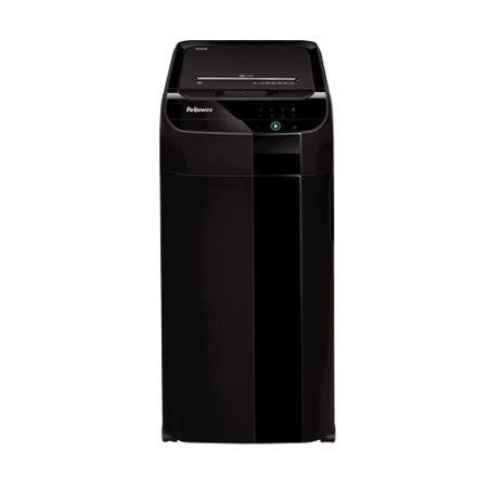 Fellowes AutoMax 350C Destructeur de papier automatique Coupe de particules - Alimentation automatique de 350 feuilles - Fente
