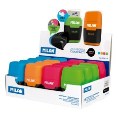 ✅ Lot de 16 Taille-Crayons Milan couleur en stock