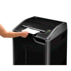 ✅ Fellowes 485Ci Déchiqueteur manuel à coupe de particules - Détruit jusqu'à 30-32 feuilles - 132L couleur en stock