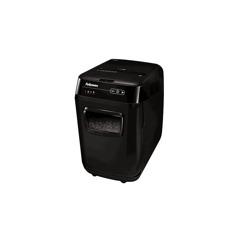 Fellowes AutoMax 200C Destructeur automatique de papier à particules - Alimentation automatique 200 feuilles - Fente manuelle