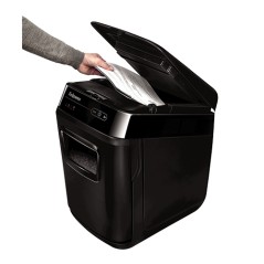 Fellowes AutoMax 200C Destructeur automatique de papier à particules - Alimentation automatique 200 feuilles - Fente manuelle