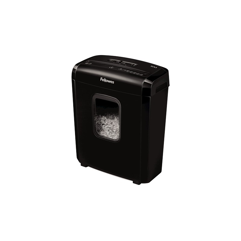 Fellowes 6M Mini Cut Déchiqueteuse de papier manuelle - Détruit jusqu'à 6 feuilles - 13L