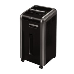 ✅ Fellowes 225Mi Destructeur de papier manuel à coupe particulaire - Détruit jusqu'à 18 feuilles - 53L couleu en stock