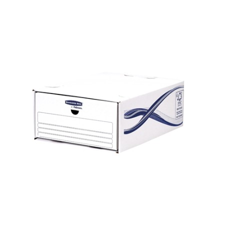 Fellowes Bankers Box Basic Lot de 5 tiroirs de classement - Carton recyclé certifié FSC