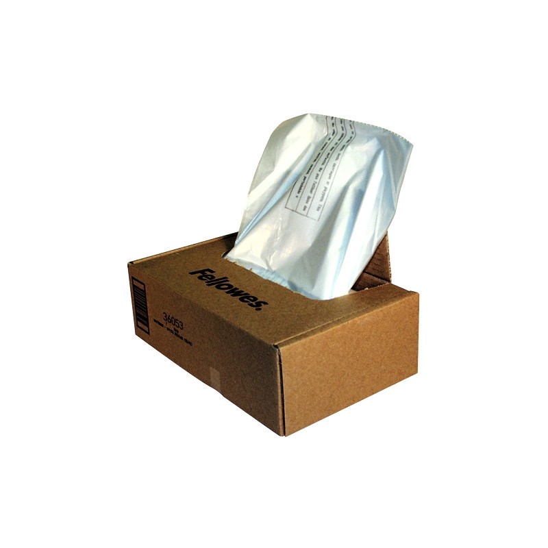 Fellowes Lot de 100 sacs à déchets pour broyeur 30L-35L