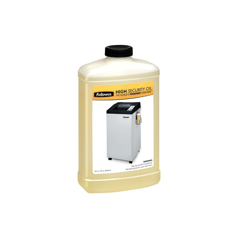 Fellowes Huile pour lame de déchiqueteuse haute sécurité 1050HS/3250SMC/3250HS 200 ml