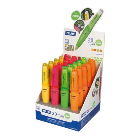 Portemine Milan Capsule Fluo présentoir 20 pièces