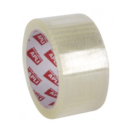 ✅ LOT de 36 rouleaux Apli Transparent Solvent Seal - PVC - Extra Fort - Silencieux - 48 mm x 66 m 32 m couleur en stock