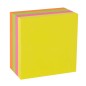 Apli Funny Cube de 400 Notes Autocollantes 75 x 75 mm - Couleurs Fluorescentes Assorties