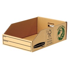 ✅ Fellowes Bankers Box Earth - LOT de 50 Plateaux en carton 200mm - Assemblage manuel couleur en stock