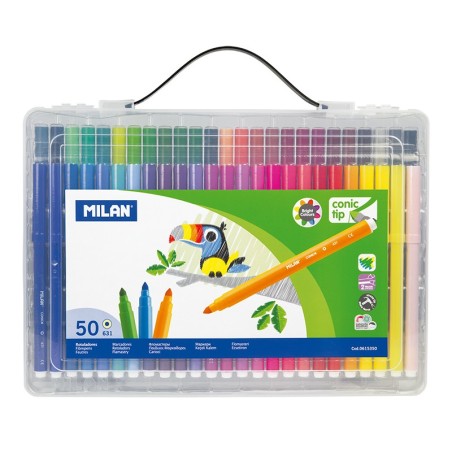 ✅ Etui Milan 50 Mks. Pointe Cnq. - 5 mm couleur en stock
