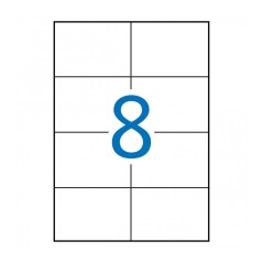 ✅ Etiquettes permanentes Apli White 105 x 74 mm - 500 feuilles couleur en stock