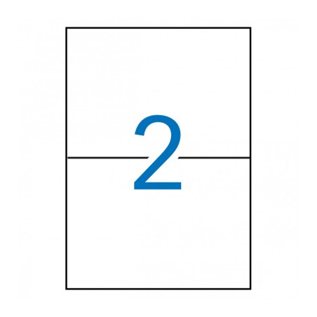 ✅ Etiquettes permanentes Apli White 210 x 148 mm - 500 feuilles couleur en stock